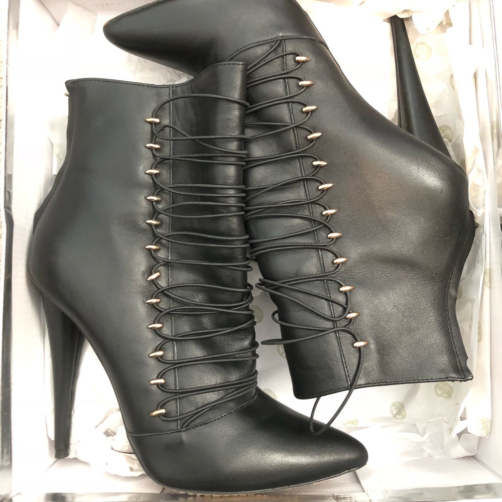 Black booties